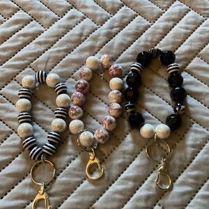 Bracelets Keychain Bracelets Necklaces all Handmade